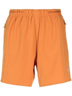 Pantaloni scurți cu broderie Nike portocaliu