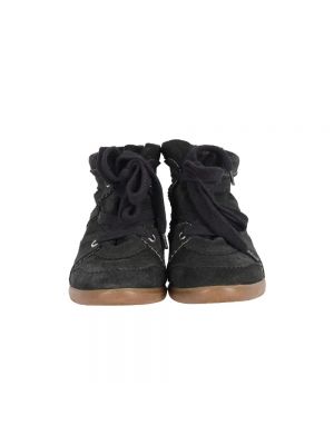 Sneakersy zamszowe Isabel Marant Pre-owned czarne