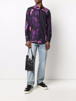 Camisa Moschino violeta