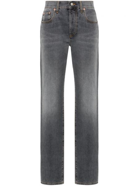 Retro straight leg-farkut Gucci harmaa