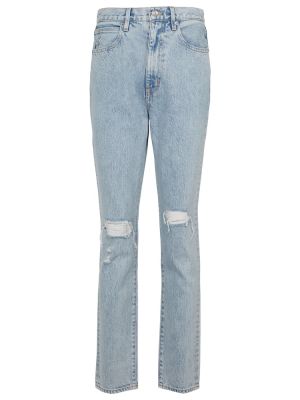 Distressed high waist jeans Slvrlake blau
