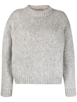 Pull col rond Nuur gris