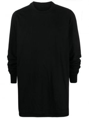 Памучен пуловер Rick Owens Drkshdw черно