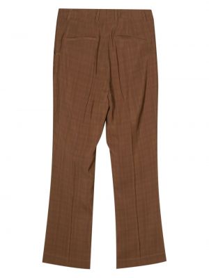 Pantalon droit Semicouture marron