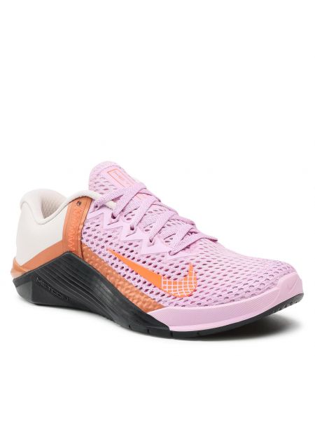 Buty NIKE - Metcon 6 AT3160 686 Lt Arctic Pink/Hyper Crimson