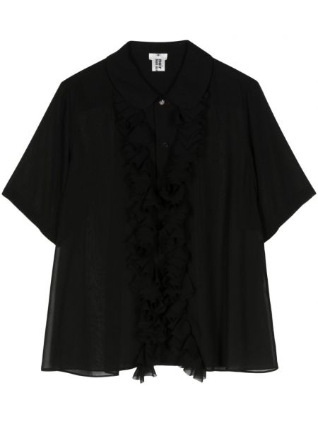 Marškiniai Noir Kei Ninomiya juoda