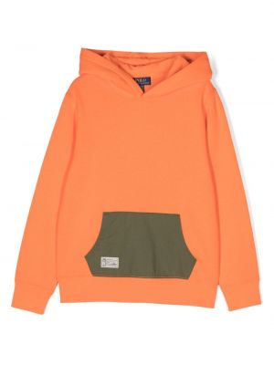 Huppari tytöille Ralph Lauren Kids oranssi