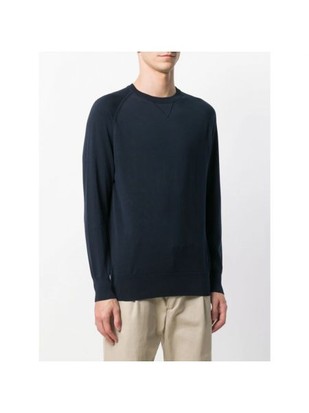 Sweatshirt aus baumwoll Aspesi blau