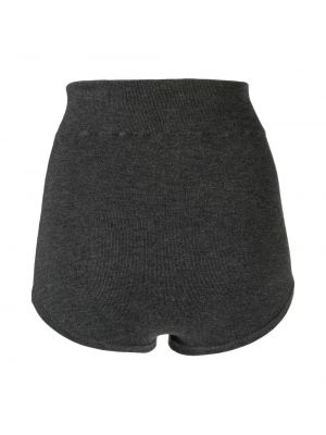 Strick kaschmir shorts Cashmere In Love grau