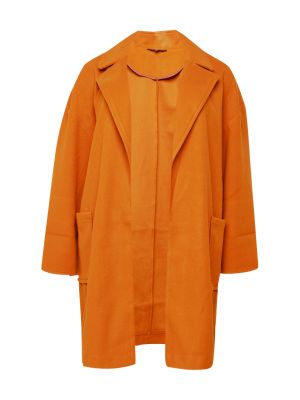 Παλτό Dorothy Perkins Curve πορτοκαλί