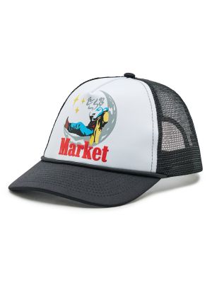 Kepurė su snapeliu Market juoda