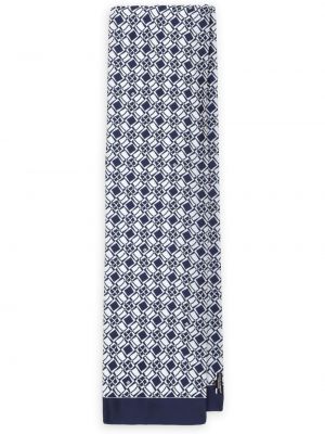Fular de mătase cu imagine cu imprimeu geometric Dolce & Gabbana