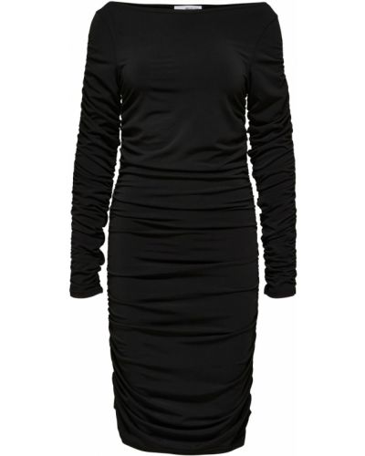Mini šaty Selected Femme Tall čierna