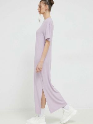 Длинное платье Fila фиолетовое