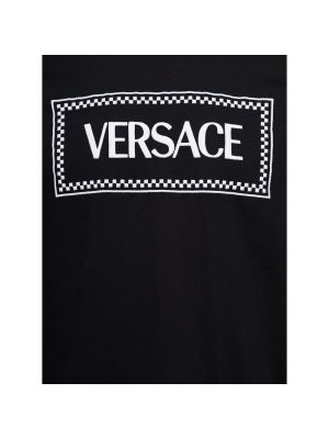 Hemd mit stickerei Versace schwarz