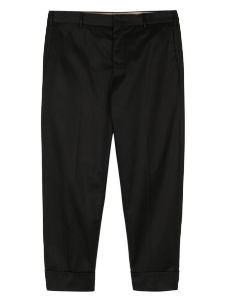 Pantaloni chino din bumbac Pt Torino negru