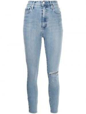 Høy midje skinny jeans Nobody Denim blå