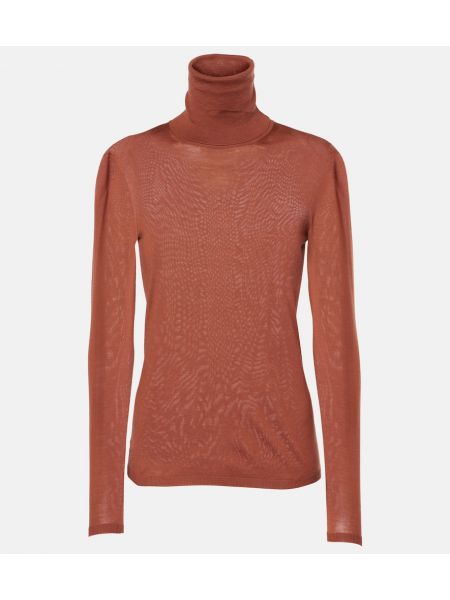 Ull turtleneck Max Mara rød