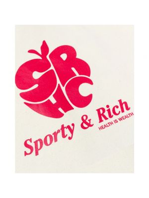 Bolso shopper Sporty & Rich rojo
