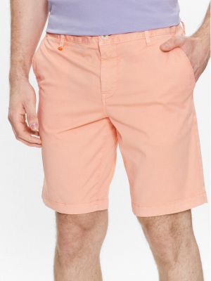 Pantaloni slim fit Boss portocaliu
