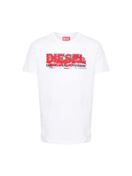 Koszulka Diesel biała