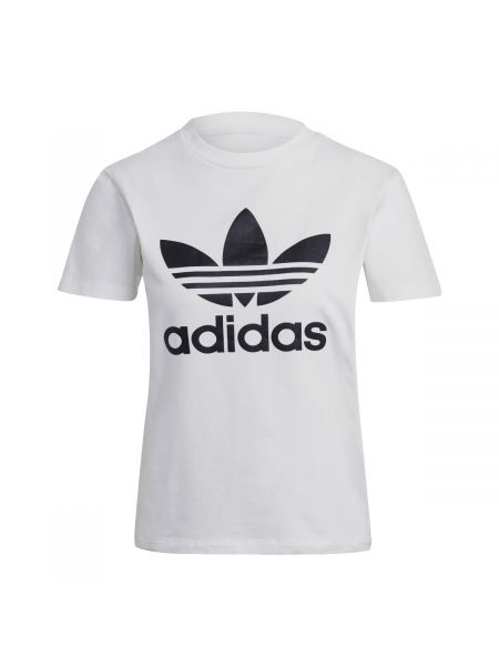 Koszulka z krótkim rękawem Adidas biała