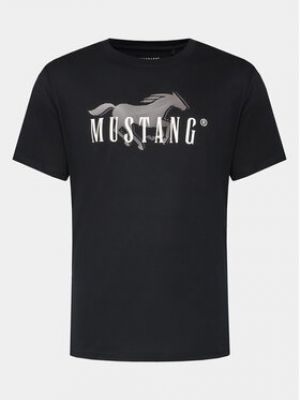 T-shirt Mustang noir