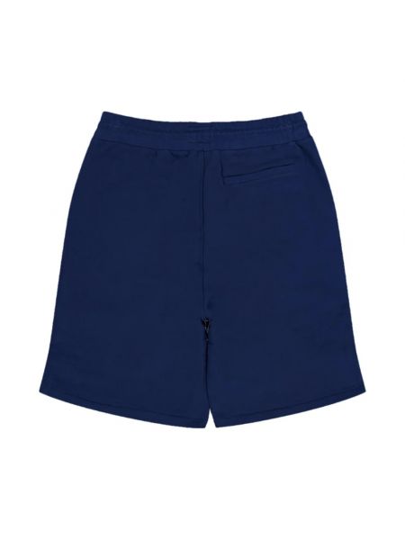 Pantalones cortos de algodón Tommy Hilfiger azul