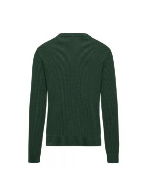 Jersey de algodón de tela jersey de cuello redondo Bomboogie verde