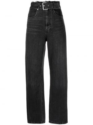 Straight jeans Alexander Wang svart