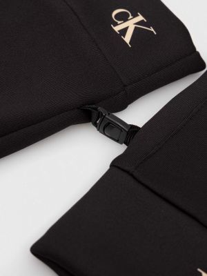 Rokavice Calvin Klein Jeans črna