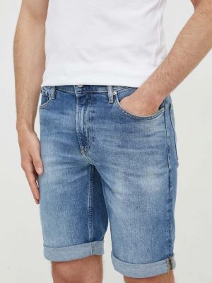 Farmer rövidnadrág Calvin Klein Jeans kék