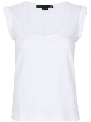 Camiseta manga corta Veronica Beard blanco