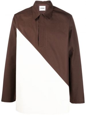 Skjorta Jil Sander brun