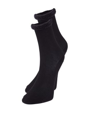 Плетени чорапи Trendyol черно