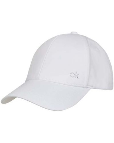 Czapka Ck Calvin Klein, biały