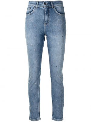 Straight leg jeans Twinset blu
