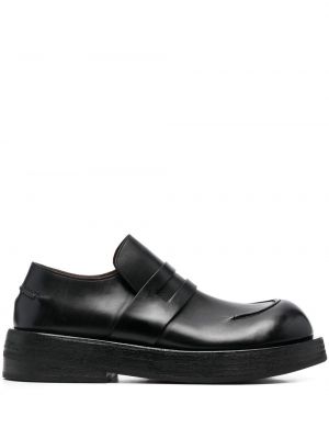 Skinn loafers Marsell svart