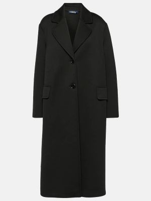 Палто от джърси 's Max Mara черно
