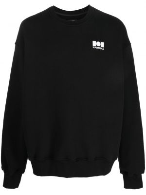 Sweatshirt aus baumwoll mit print Nahmias schwarz