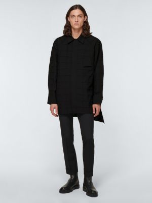 Košeľa s dlhými rukávmi Givenchy čierna