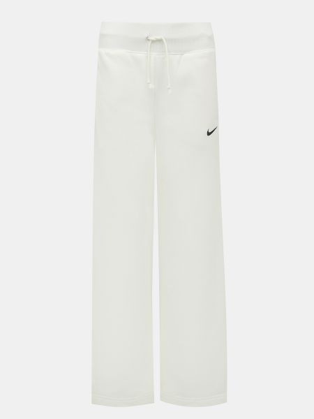 Белые спортивные штаны Nike