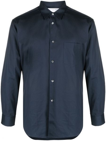 Βαμβακερό πουκάμισο Comme Des Garçons Shirt μπλε