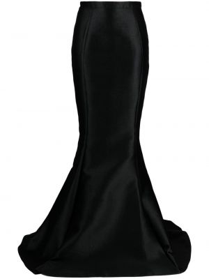 Žakárové dlouhá sukně Gemy Maalouf černé