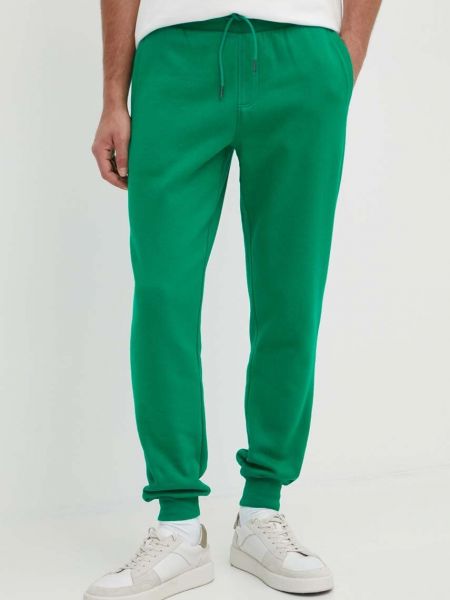 Spodnie sportowe Tommy Hilfiger zielone
