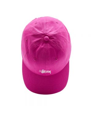 Фиолетовая кепка Stussy