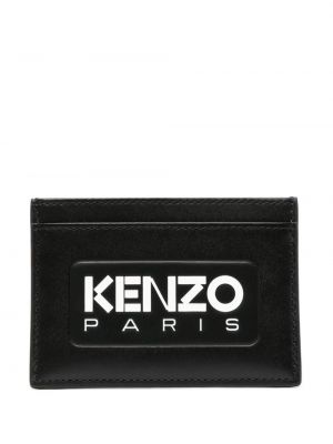 Кожено портмоне Kenzo черно
