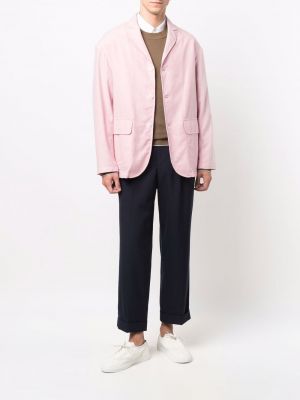 Woll blazer aus baumwoll Mackintosh pink