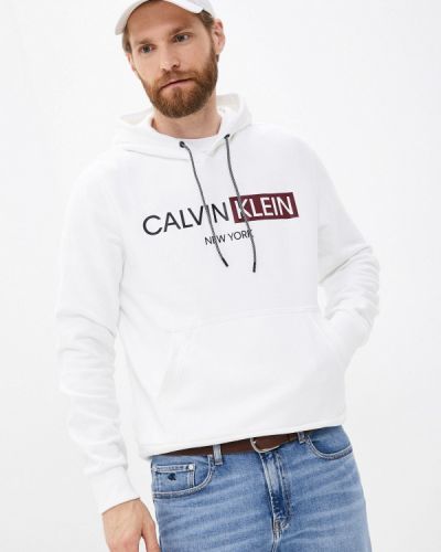 Худи Calvin Klein, белый