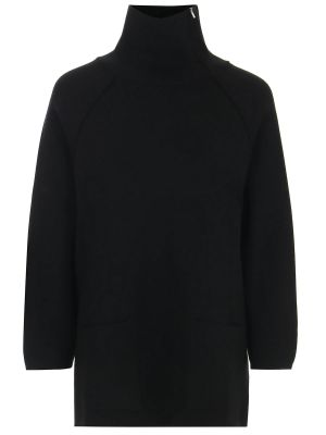 Шерстяной свитер Gran Sasso черный